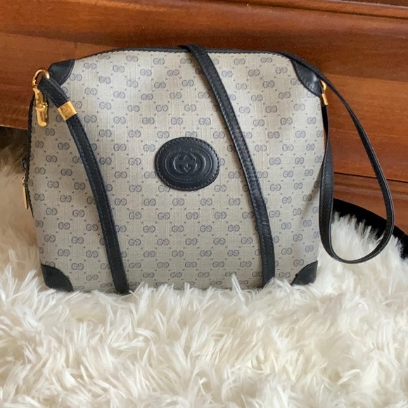 Gucci Handbags - Vintage Gucci GG Monogram Crossbody Bag